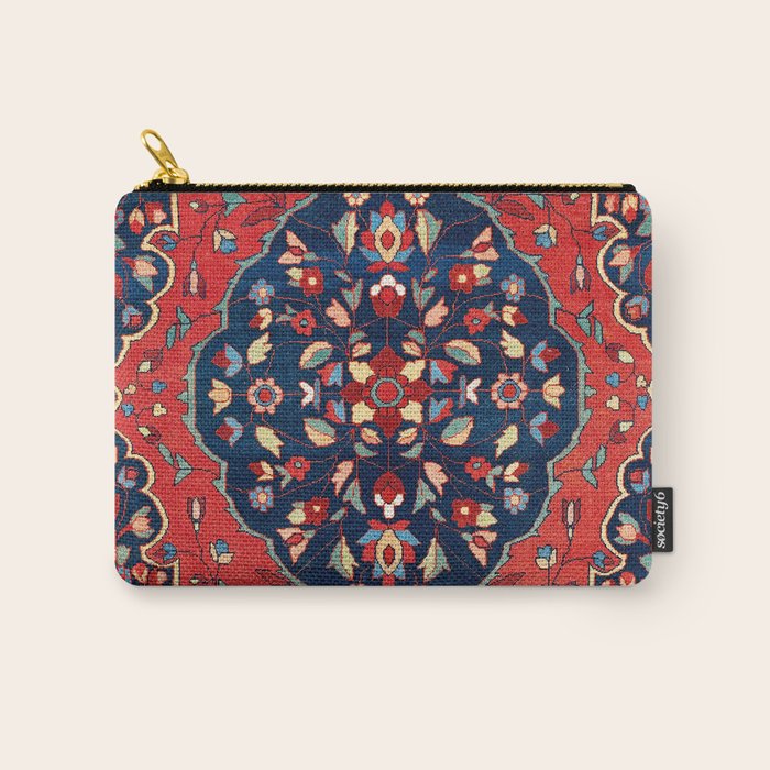 Sarough Farahan Arak West Persian Rug Print Carry All Pouch Gallery Image 1