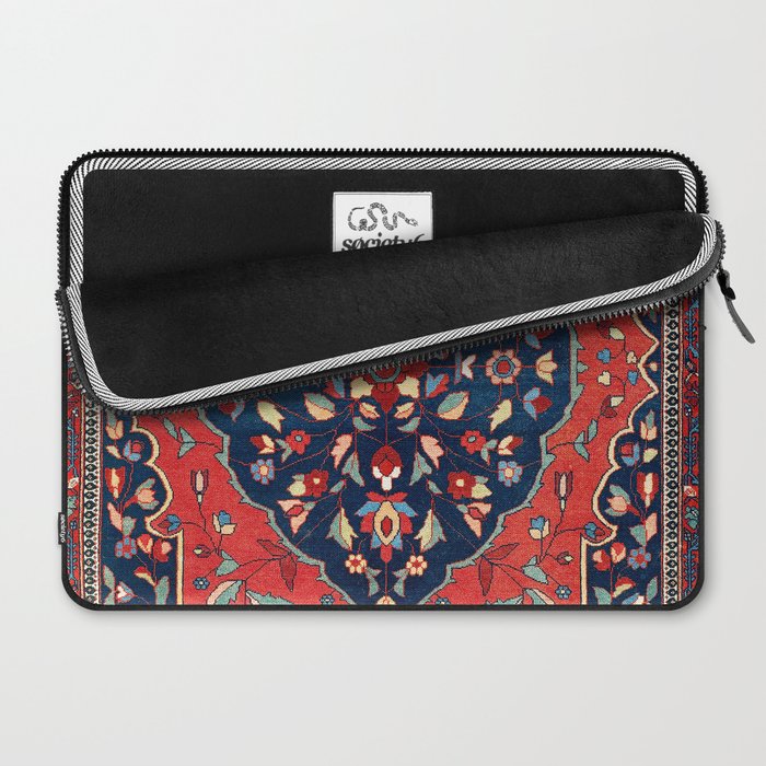 Sarough Farahan Arak West Persian Rug Print Laptop Sleeve Gallery Image 2