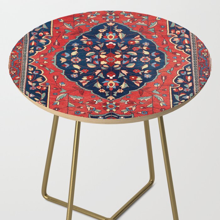 Sarough Farahan Arak West Persian Rug Print Side Table Gallery Image 2