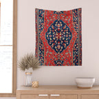 Sarough Farahan Arak West Persian Rug Print Wall Tapestry Gallery Image 2
