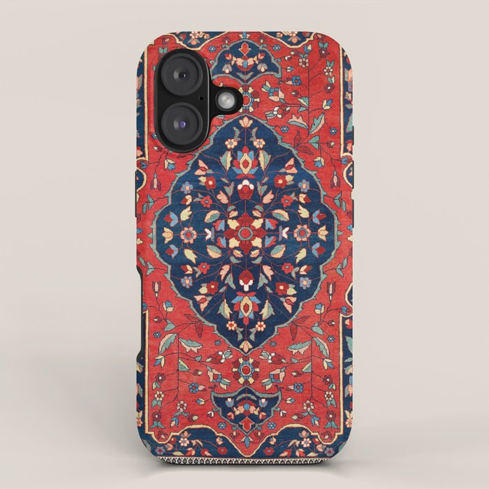 Sarough Farahan Arak West Persian Rug Print iPhone Case Gallery Image 1