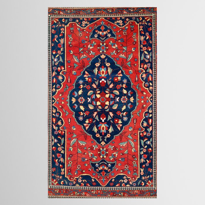 Sarough Farahan Arak West Persian Rug Print Tablecloth Gallery Image 2