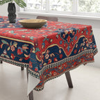 Sarough Farahan Arak West Persian Rug Print Tablecloth Gallery Image 3
