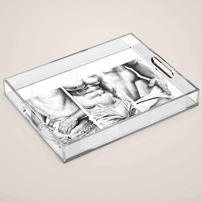 3 doods - NOODDOODs Acrylic Tray Gallery Image 1