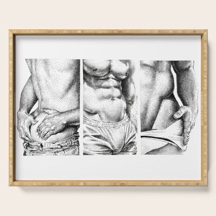 3 doods - NOODDOODs Serving Tray Gallery Image 1