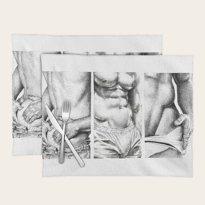 3 doods - NOODDOODs Placemat Gallery Image 1