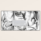 3 doods - NOODDOODs Desk Mat Gallery Image 1