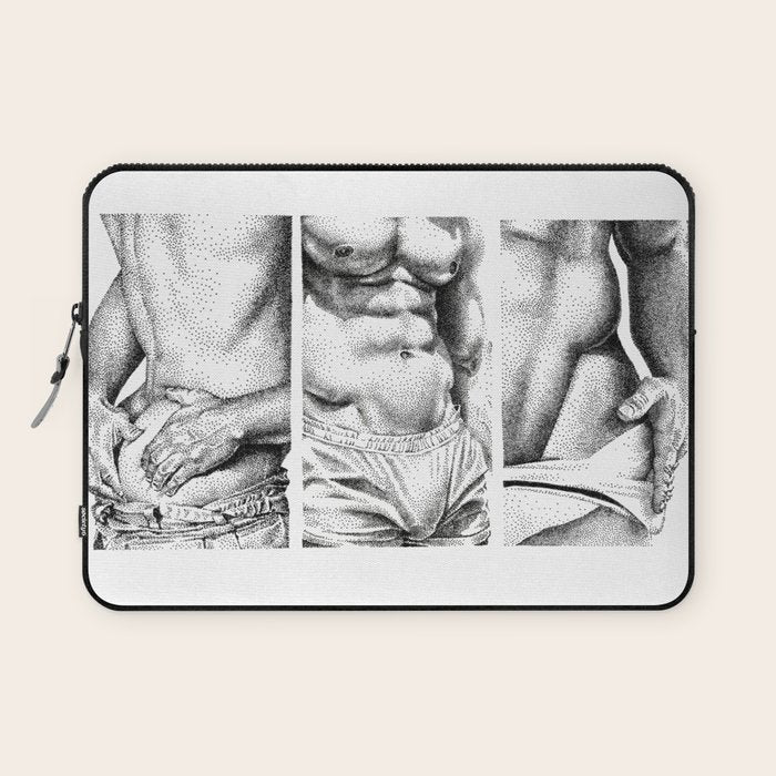 3 doods - NOODDOODs Laptop Sleeve Gallery Image 1