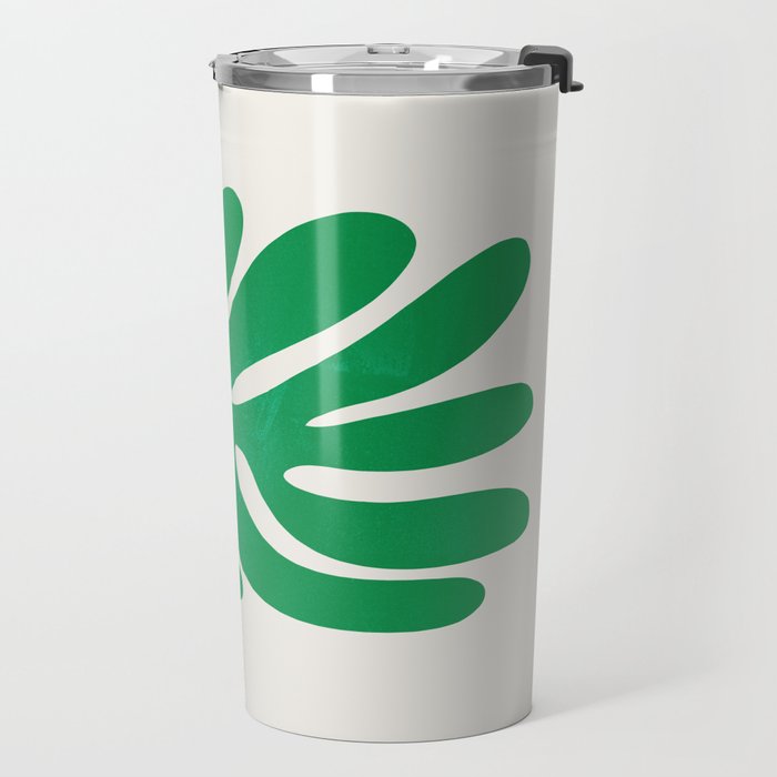 Shamrock: Matisse Color Paper Cutouts 02 Travel Mug Gallery Image 2