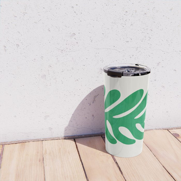 Shamrock: Matisse Color Paper Cutouts 02 Travel Mug Gallery Image 4