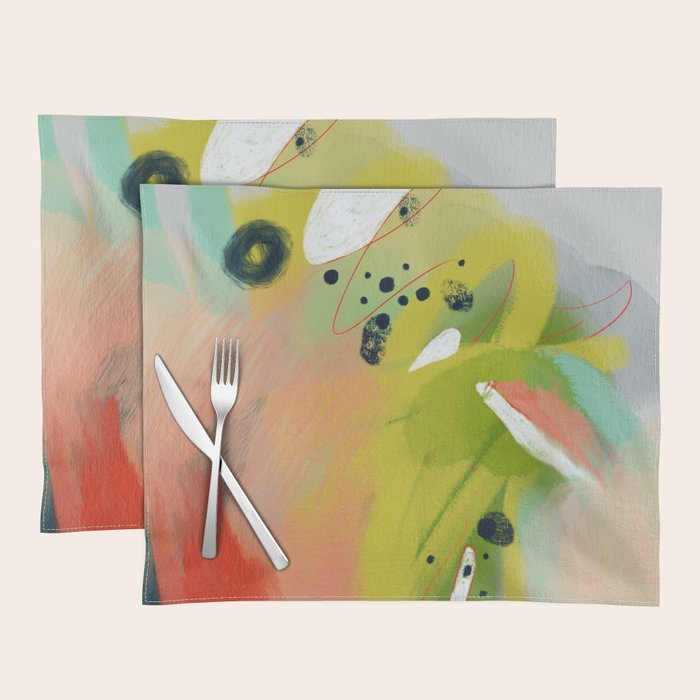 abstract spring colors 23 3 Placemat Gallery Image 1