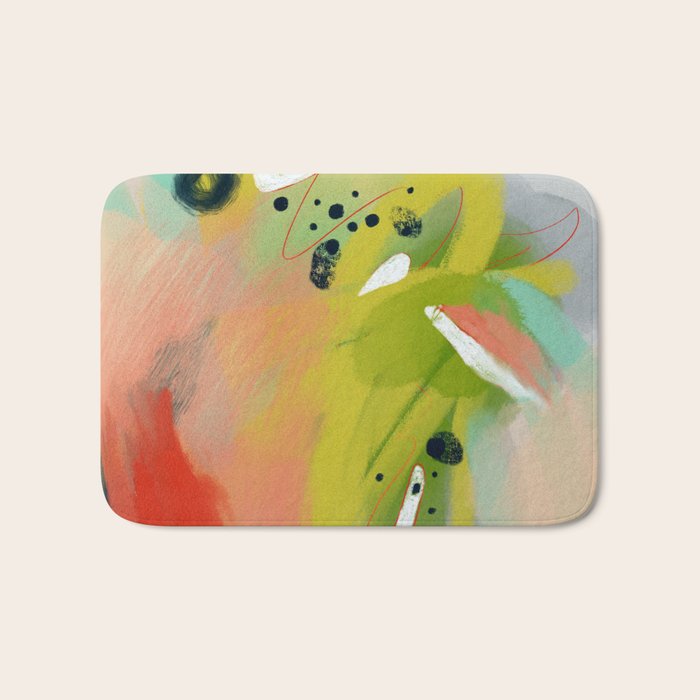 abstract spring colors 23 3 Bath Mat Gallery Image 1