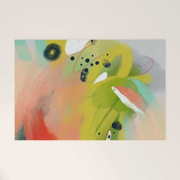 abstract spring colors 23 3 Welcome Mat Gallery Image 1