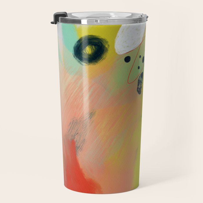 abstract spring colors 23 3 Travel Mug Gallery Image 3