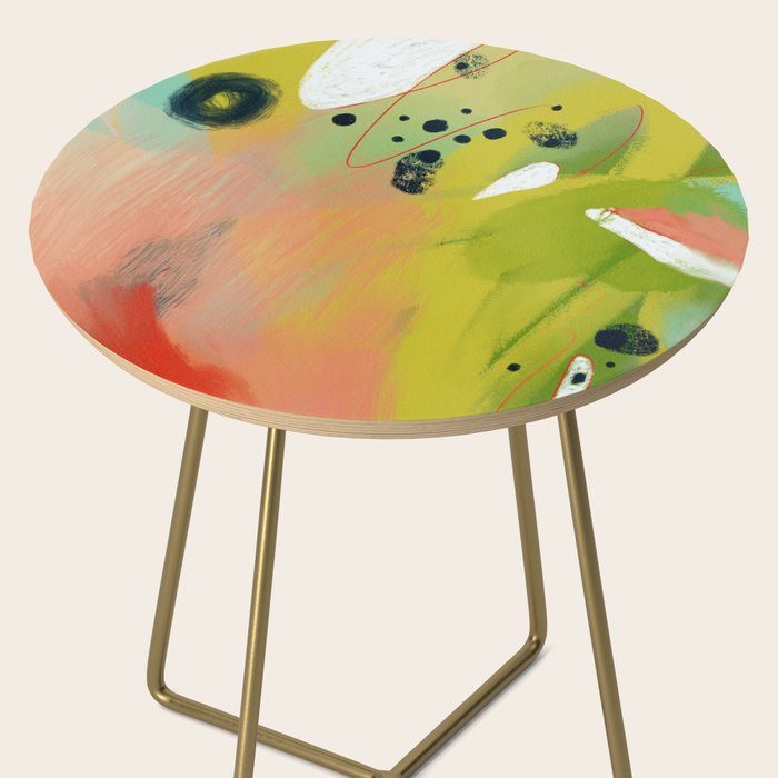 abstract spring colors 23 3 Side Table Gallery Image 2