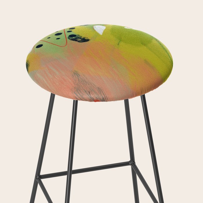 abstract spring colors 23 3 Stool Gallery Image 2