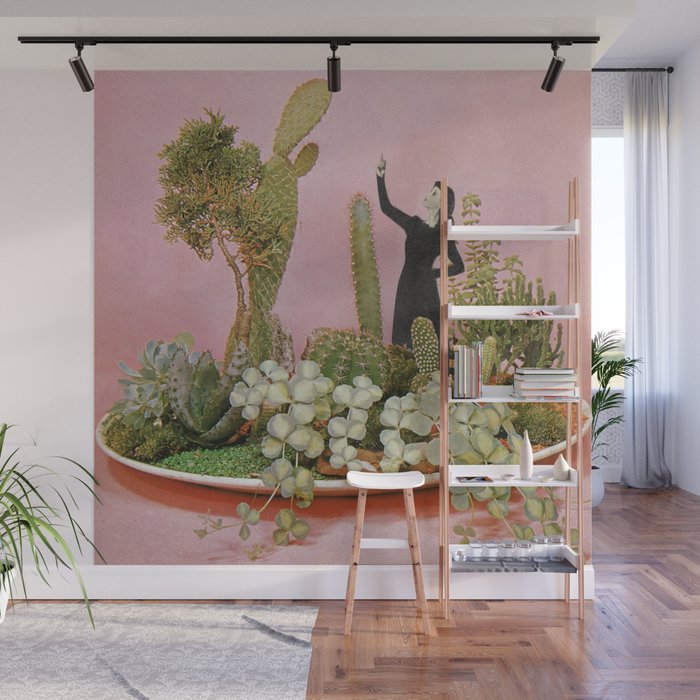 The Wonders of Cactus Island Wall Mural Gallery Image 1
