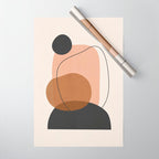 Minimal Abstract Art 12 Wrapping Paper Gallery Image 1
