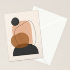Minimal Abstract Art 12 Stationery Card Gallery Image 2