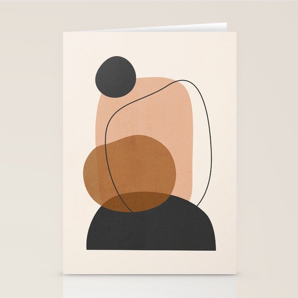 Minimal Abstract Art 12 Stationery Card Gallery Image 2