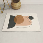 Minimal Abstract Art 12 Rug Gallery Image 1