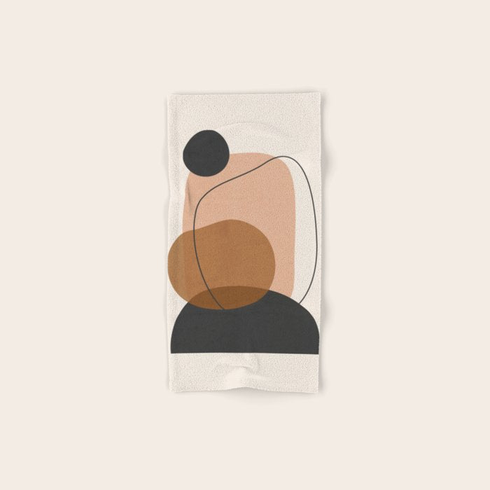 Minimal Abstract Art 12 Bath Towel Gallery Image 1