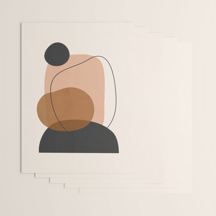 Minimal Abstract Art 12 Wrapping Paper Gallery Image 3