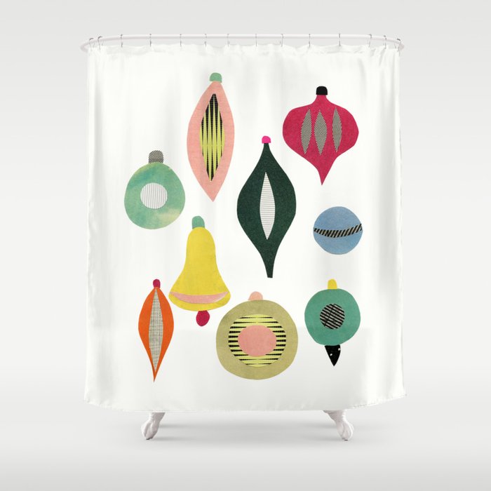 Christmas II Shower Curtain Gallery Image 1