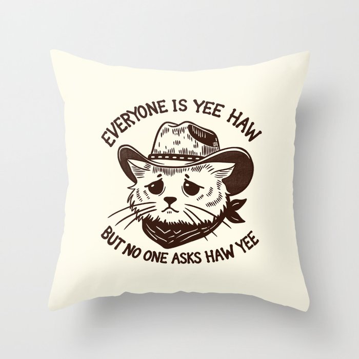 Haw yee Throw Pillow Gallery Image 6