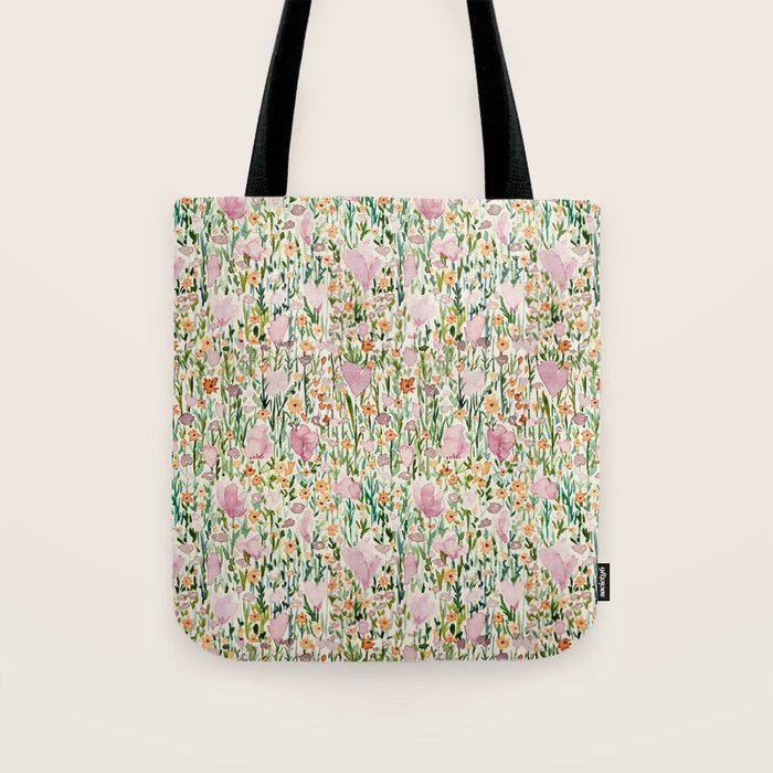 Spring Meadow Tote Bag Gallery Image 1