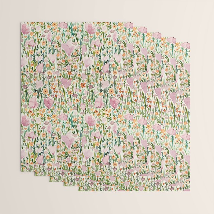 Spring Meadow Wrapping Paper Gallery Image 3