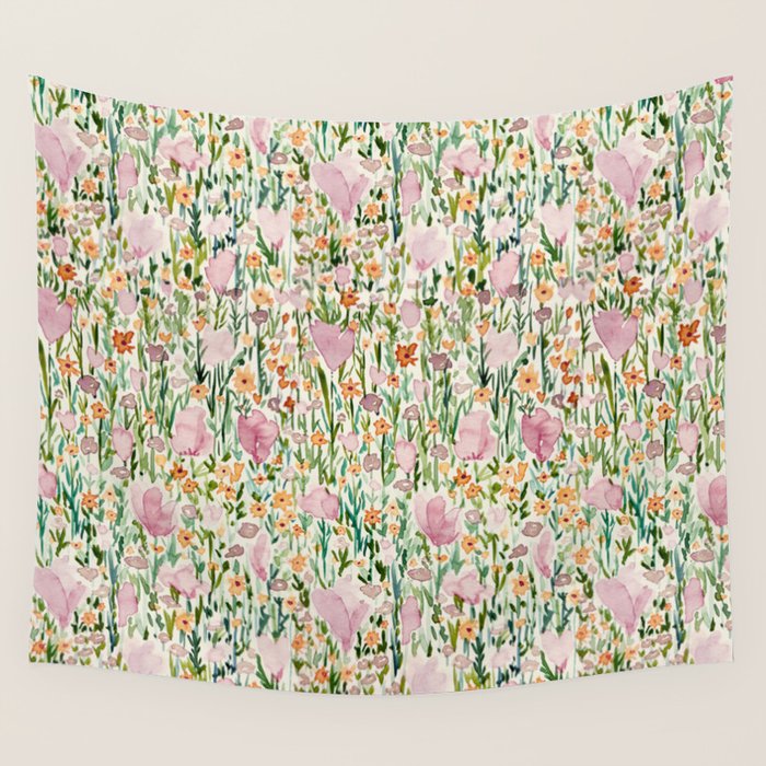 Spring Meadow Wall Tapestry Gallery Image 4