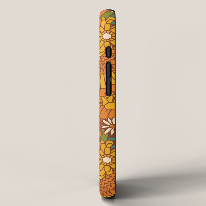 70s Retro Floral iPhone Case Gallery Image 2