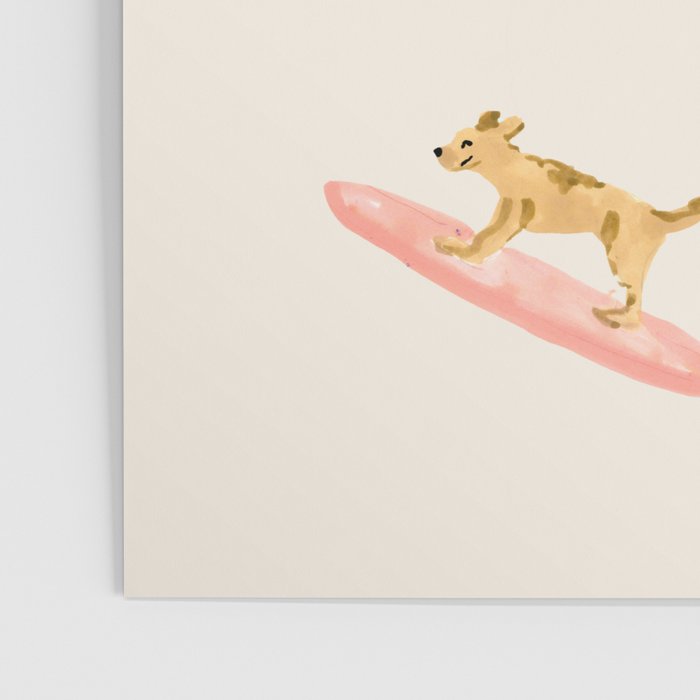 Dogs Surfing Poster Gallery Image 3