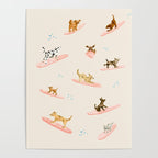Dogs Surfing Poster Gallery Image 4