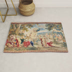 Antique Brussels Tapestry 18th Century The Wedding of Psyche  Rug Gallery Image 1