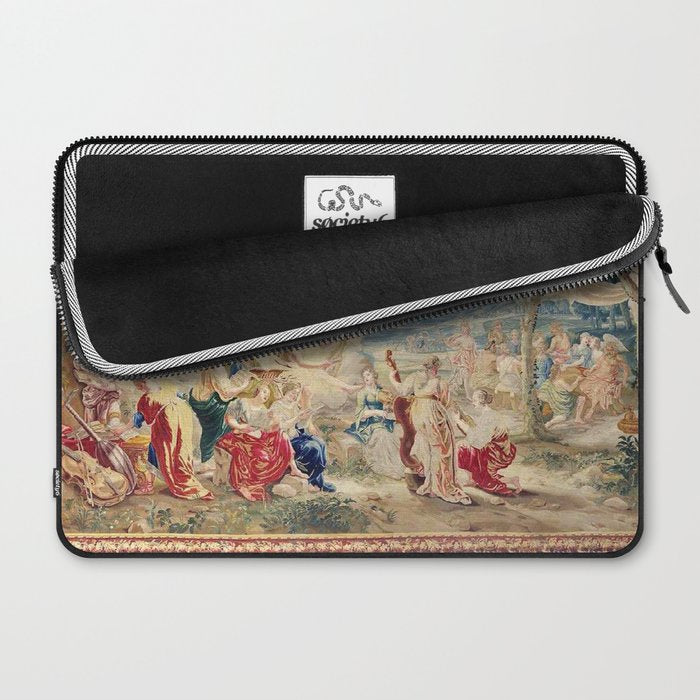 Antique Brussels Tapestry 18th Century The Wedding of Psyche  Laptop Sleeve Gallery Image 2
