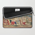 Antique Brussels Tapestry 18th Century The Wedding of Psyche  Laptop Sleeve Gallery Image 2