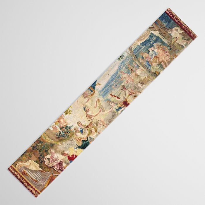 Antique Brussels Tapestry 18th Century The Wedding of Psyche  Table Runner Gallery Image 3