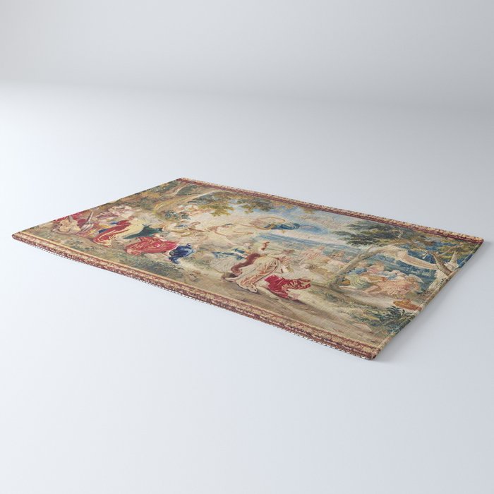 Antique Brussels Tapestry 18th Century The Wedding of Psyche  Rug Gallery Image 3