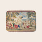 Antique Brussels Tapestry 18th Century The Wedding of Psyche  Bath Mat Gallery Image 1