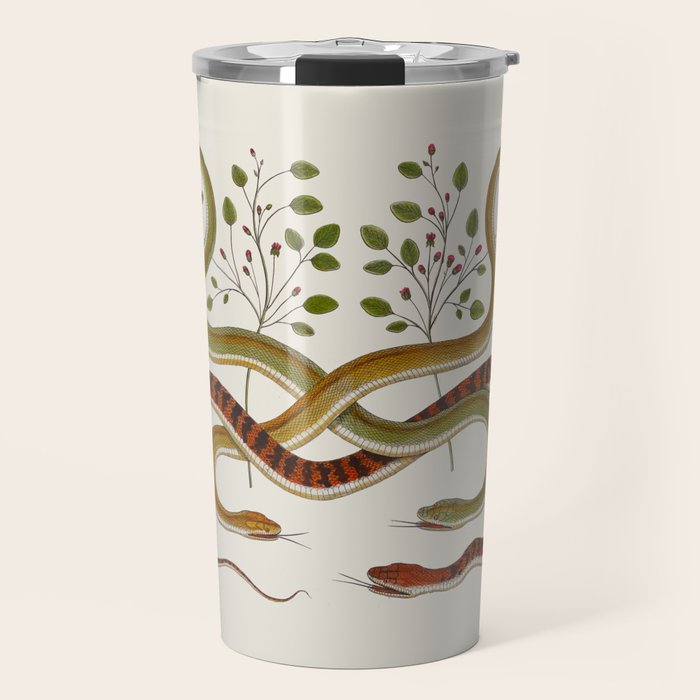 Snakes by Albertus Seba Travel Mug Gallery Image 1