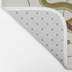 Snakes by Albertus Seba Bath Mat Gallery Image 2