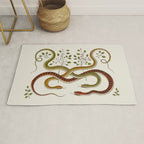 Snakes by Albertus Seba Rug Gallery Image 1