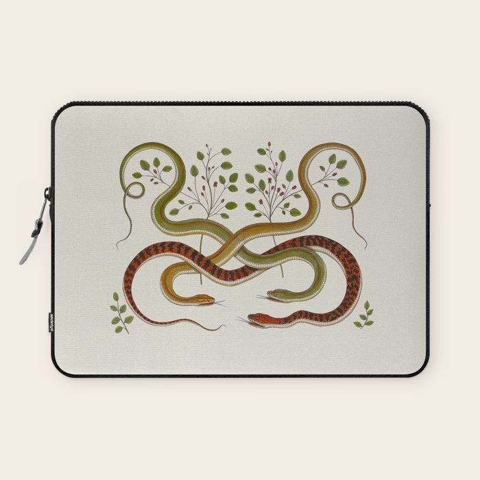 Snakes by Albertus Seba Laptop Sleeve Gallery Image 1