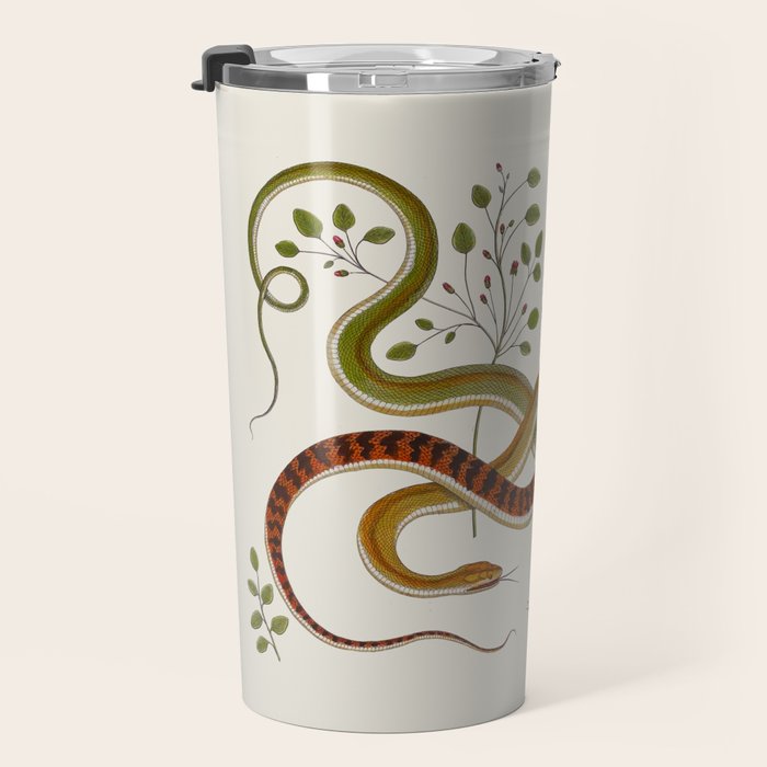 Snakes by Albertus Seba Travel Mug Gallery Image 3