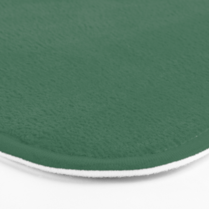 Green Solid Modern Retro Color Bath Mat Gallery Image 3