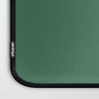 Green Solid Modern Retro Color Laptop Sleeve Gallery Image 3