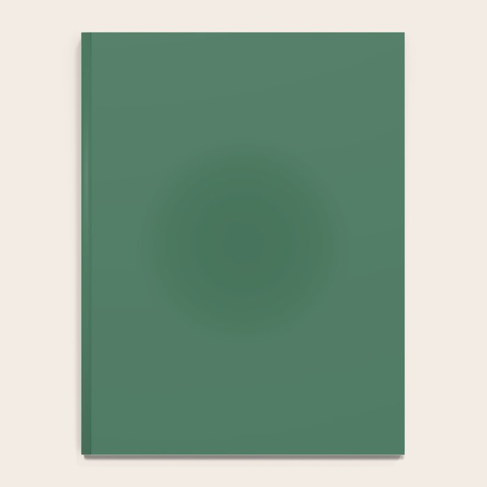 Green Solid Modern Retro Color Notebook Gallery Image 4