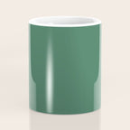 Green Solid Modern Retro Color Coffee Mug Gallery Image 4